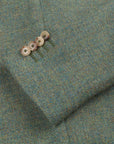 De Petrillo x Frans Boone jacket Shetland tweed lovat