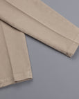 Incotex Carrot Fit Piquettino pants Beige Chiaro