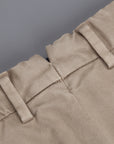 Incotex Carrot Fit Piquettino pants Beige Chiaro