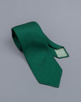 Drake´s untipped tie wool/cashmere/silk blend loden