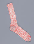 Merz B Schwanen 271 socks 2 thread cotton red melange
