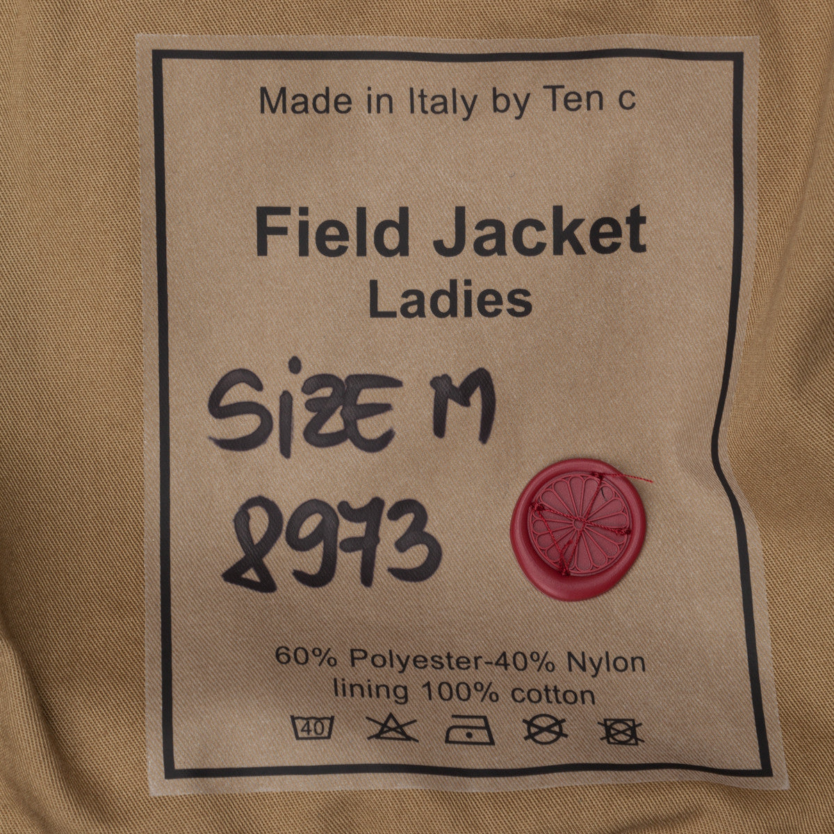 Ten C for women field jacket olive