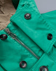 Ten C Navy Jacket Verde bandiera