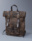 Croots X Frans Boone Canvas Rolltop Backpack Camo