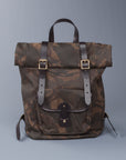 Croots X Frans Boone Canvas Rolltop Backpack Camo