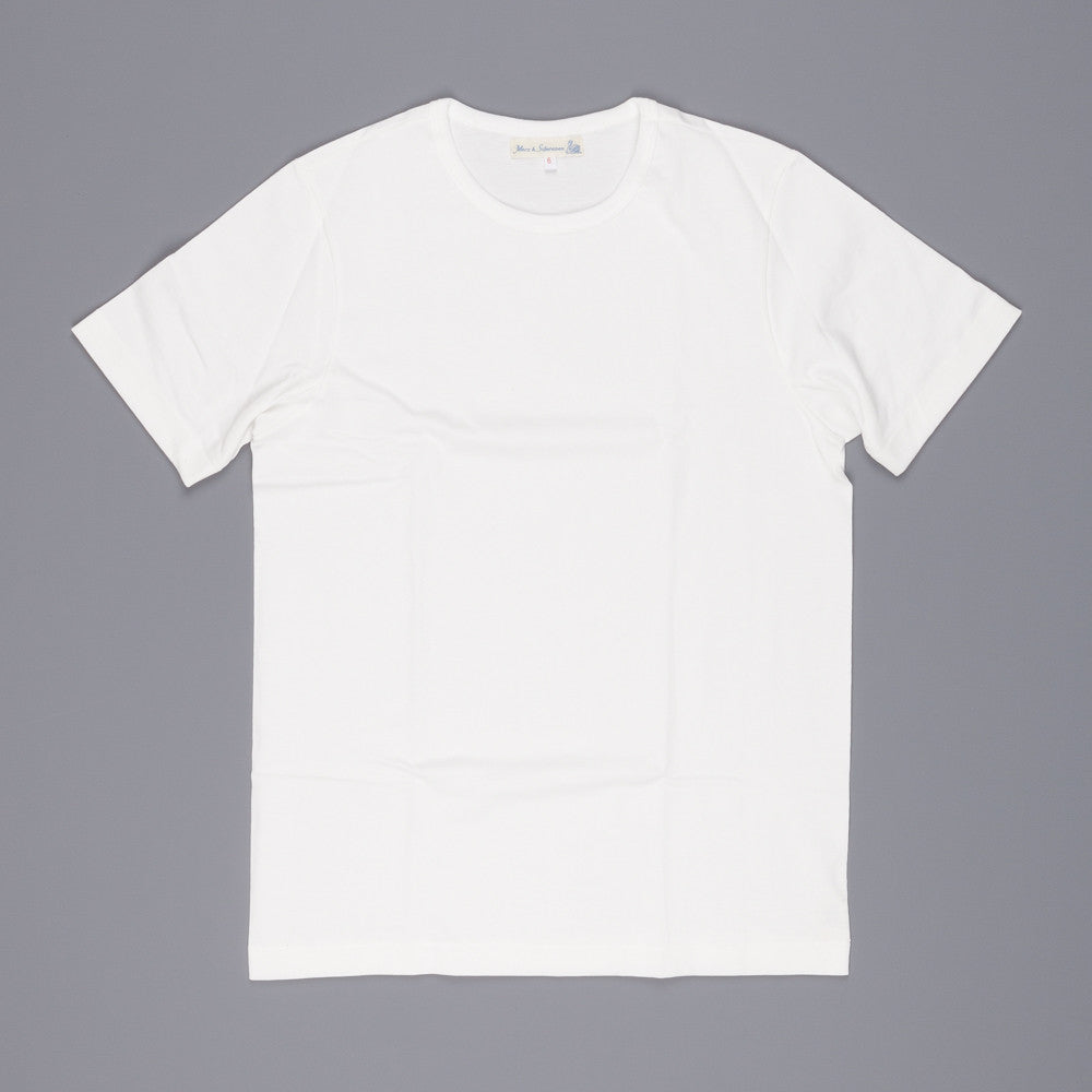 Frans Open Sleeve Merz Boone White B. Store shirt t 215 – Schwanen 1/4