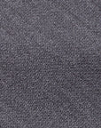 Finamore Cravatta Sette Pieghe Wool Grigio Scuro