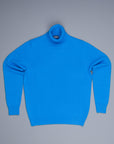 Drumohr Cashmere Dolcevita Turtleneck Turchese