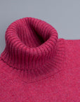 Drumohr Cashmere Dolcevita Turtleneck Amarena
