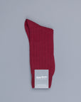 Pantherella Packington Merino wool socks Wine