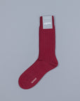 Pantherella Packington Merino wool socks Wine