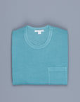James Perse Crew Neck Pocket Tee Suede Jersey Sprite