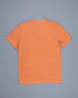 James Perse Crew Neck Pocket Tee Suede Jersey Orange