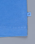 James Perse Crew Neck Pocket Tee Suede Jersey Electric Blue