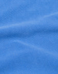 James Perse Crew Neck Pocket Tee Suede Jersey Electric Blue