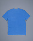 James Perse Crew Neck Pocket Tee Suede Jersey Electric Blue
