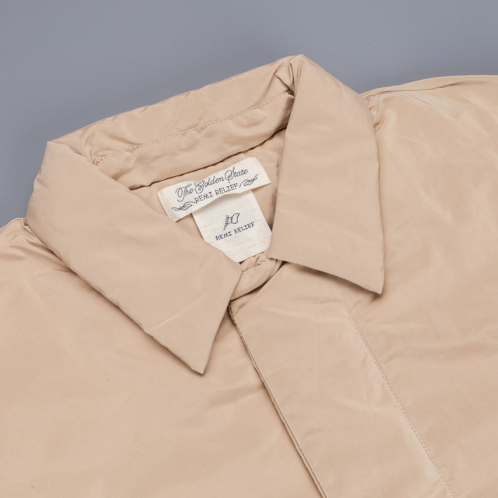 Remi Relief P & N Down Coat in Beige