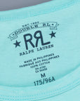 RRL Logo Tee Homestead Turqoise