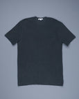 James Perse Crew Neck Pocket Tee Suede Jersey Magma