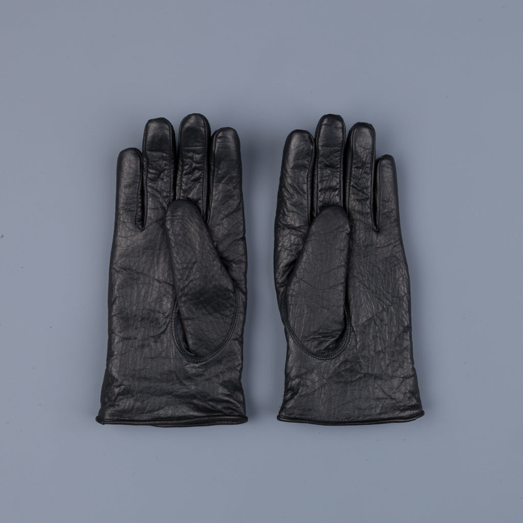 Orgueil Long Leather Gloves OR-7107 Black