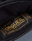 Orgueil Long Leather Gloves OR-7107 Black