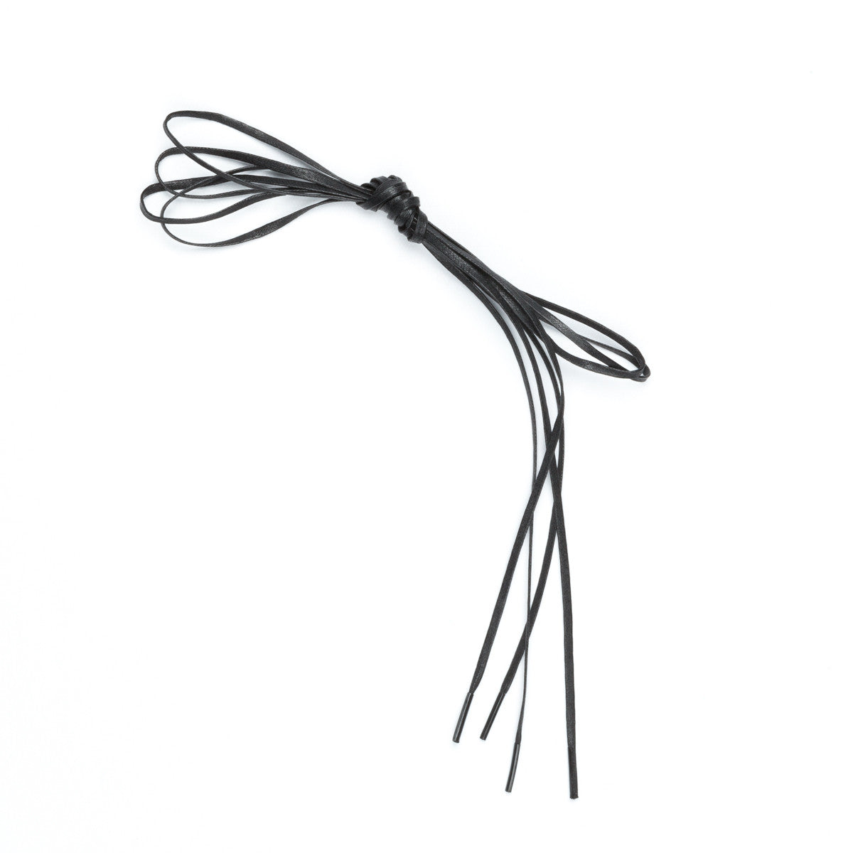 Alden flat laces waxed 54 inch 140 cm 9 eyes black