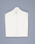 Drumohr Full Zip Cashmere Bianco Sporco
