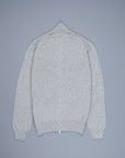 Drumohr Full Zip Cashmere Grigio Medio