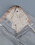Incotex "Trenta" pants wool cashmere grigio chiaro