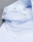Finamore Milano Shirt Ustica collar Giro Inghlese blu