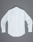 Finamore Tokyo shirt Lucio Collar Alumo poplin Celeste