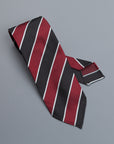 Drakes super repp Regimental tie Eton Vikings