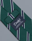 Drakes super repp Regimental tie Oxford & Cambridge Golf Society