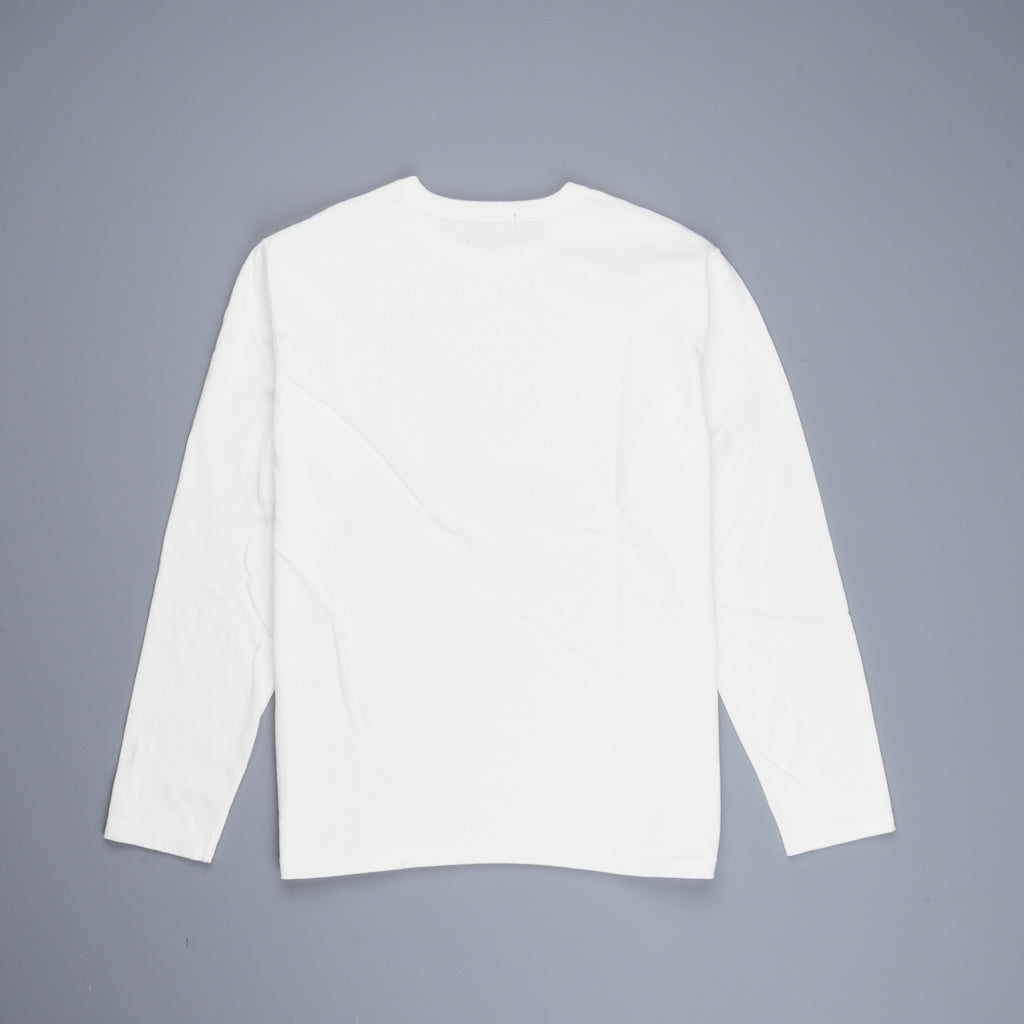 Studio D'Artisan 9938 Suvin Gold Loopwheel LS Tee White