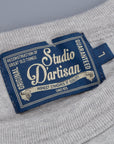 Studio D'Artisan 9938 Suvin Gold Loopwheel LS Tee Grey