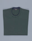 James Perse Fine Gauge Cotton Double Neckband Sweater sea week