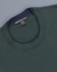James Perse Fine Gauge Cotton Double Neckband Sweater sea week