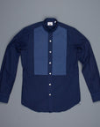 Finamore Tokyo Teatro Di San Lorenzo Smoking Blue Shirt