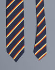 Drake's super repp Regimental tie 3rd Carabiniers Prince of Wales Dragoons