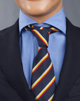 Drake's super repp Regimental tie 3rd Carabiniers Prince of Wales Dragoons