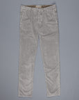 Incotex Model 1ST601 Velvet Corduroy Grigio Chiaro