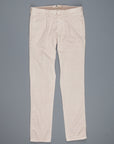 Incotex Slacks model 1st694 pleated stretch chino Beige Chiaro