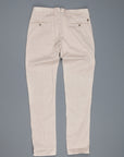 Incotex Slacks model 1st694 pleated stretch chino Beige Chiaro