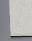 James Perse French Terry Full zip hoody Heather Grey Black