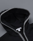 James Perse French Terry Full zip hoody Black Grey