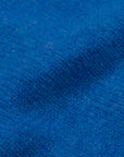 Laurence J. Smith Super soft Seamless Crew Neck Pullover New Bright Blue