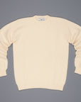 Laurence J. Smith Super soft Seamless Crew Neck Pullover Cream