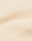 Laurence J. Smith Super soft Seamless Crew Neck Pullover Cream
