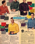 The Real McCoy's Corduroy Open Collar Shirt Mustard