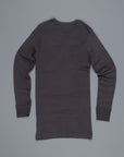 Merz B Schwanen 512 Knit plush shirt Black